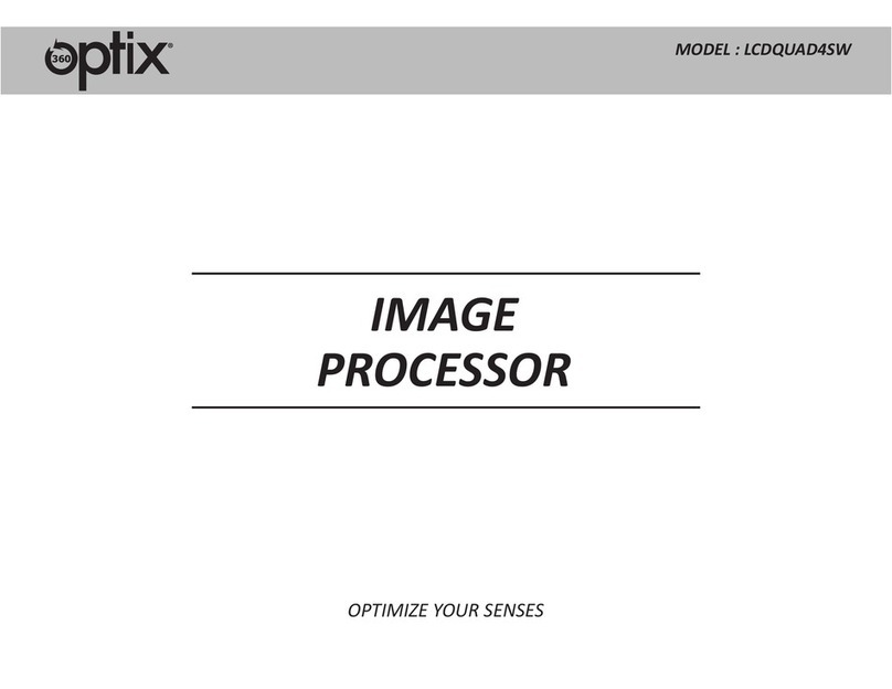 OPTIX LCDQUAD4SW quick start guide