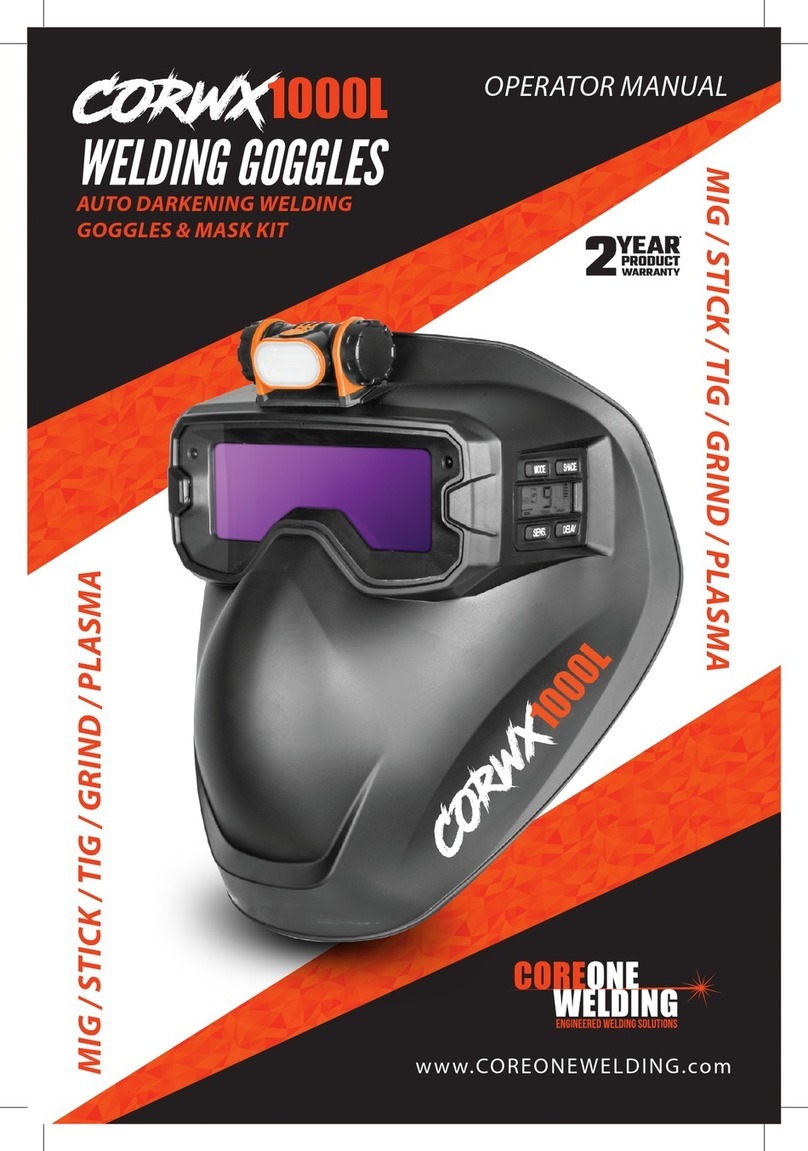 COREONE WELDING CORWX1000L Operator's manual