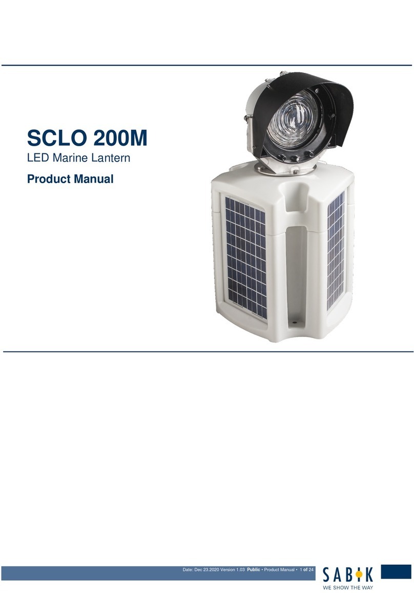 Sabik Marine SCLO 200M User manual