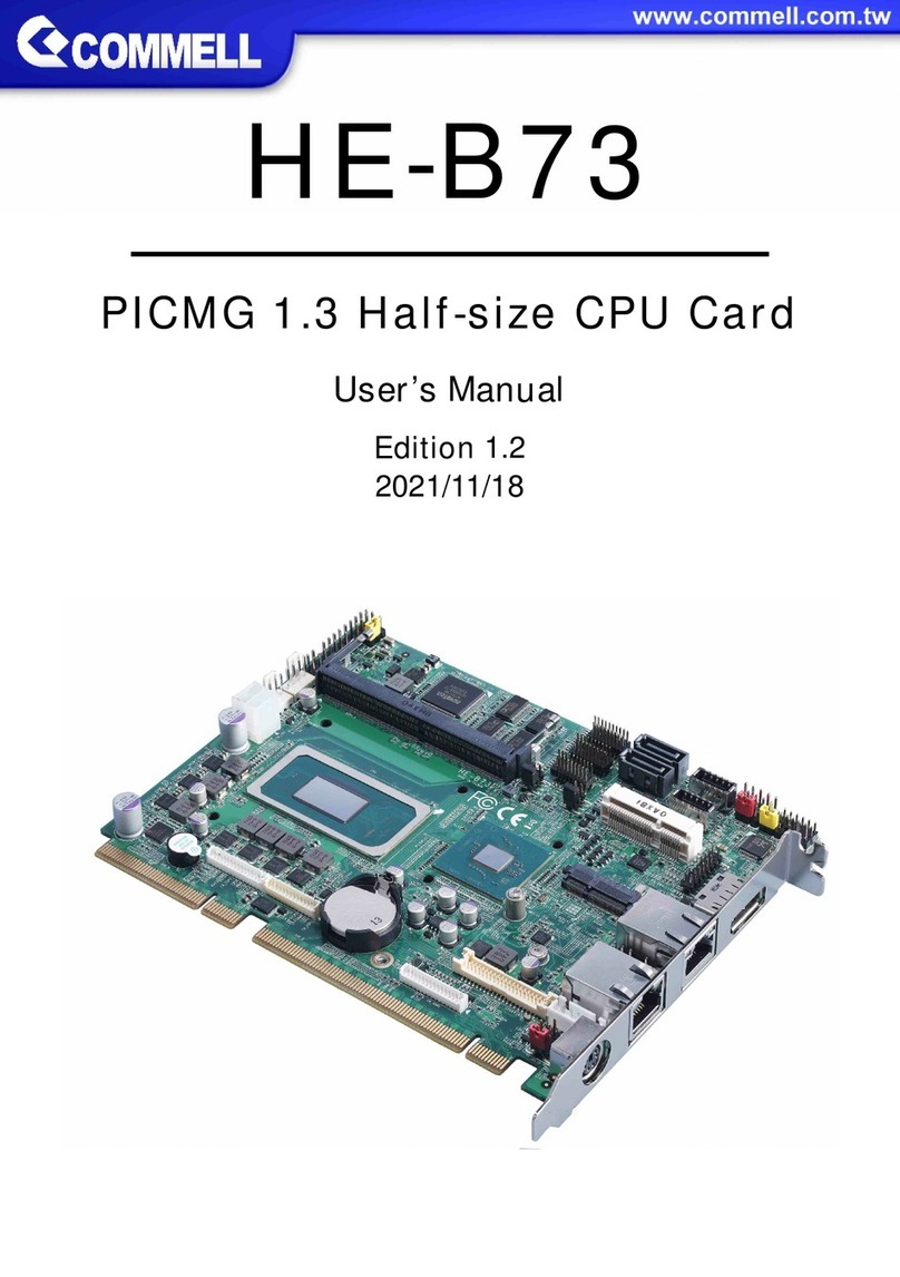 Commell HE-B73 User manual