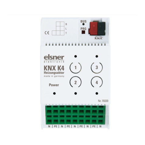 elsner elektronik KNX K4 User manual elsner elektronik KNX K4 User manual