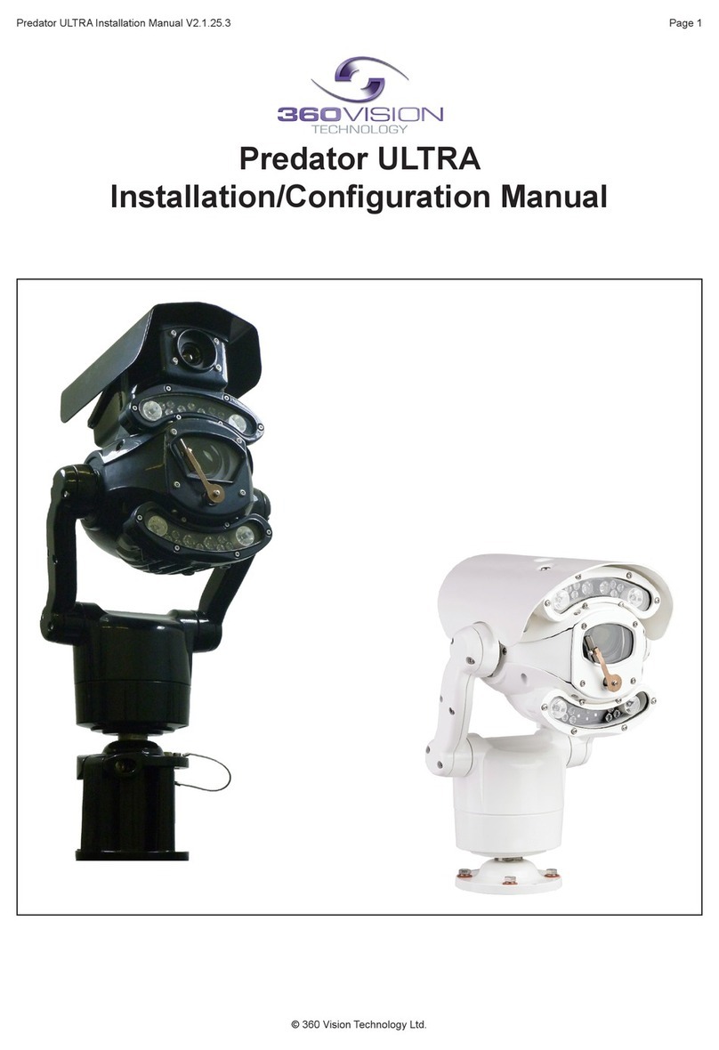 360 Vision Predator Ultra Installation & configuration manual