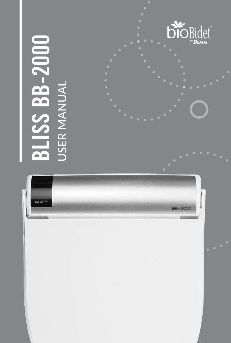 BEMIS bioBidet BB-2000 user manual BEMIS bioBidet BB-2000 user manual