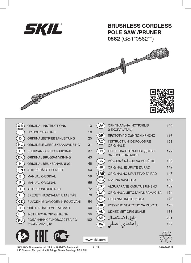 Skil GS1 0582 Series User manual