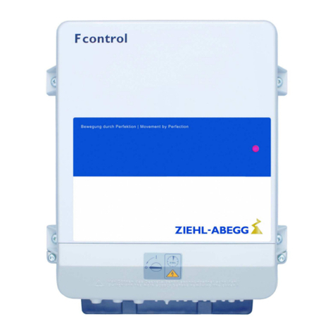 ZIEHL-ABEGG Fcontrol Basic FSDM Series User manual