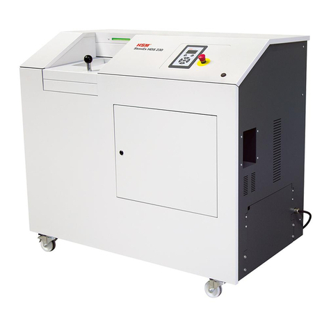 HSM StoreEx HDS 230 operating instructions
