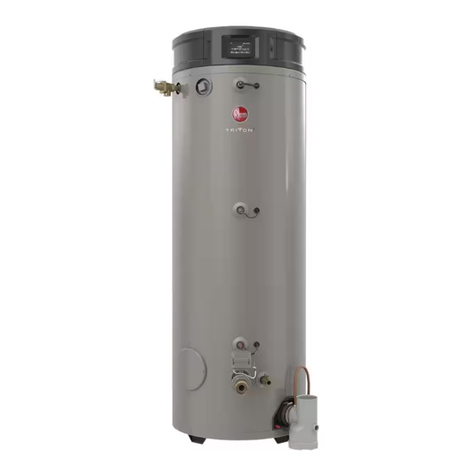 Rheem GHE80SS Installation guide Rheem GHE80SS Installation guide