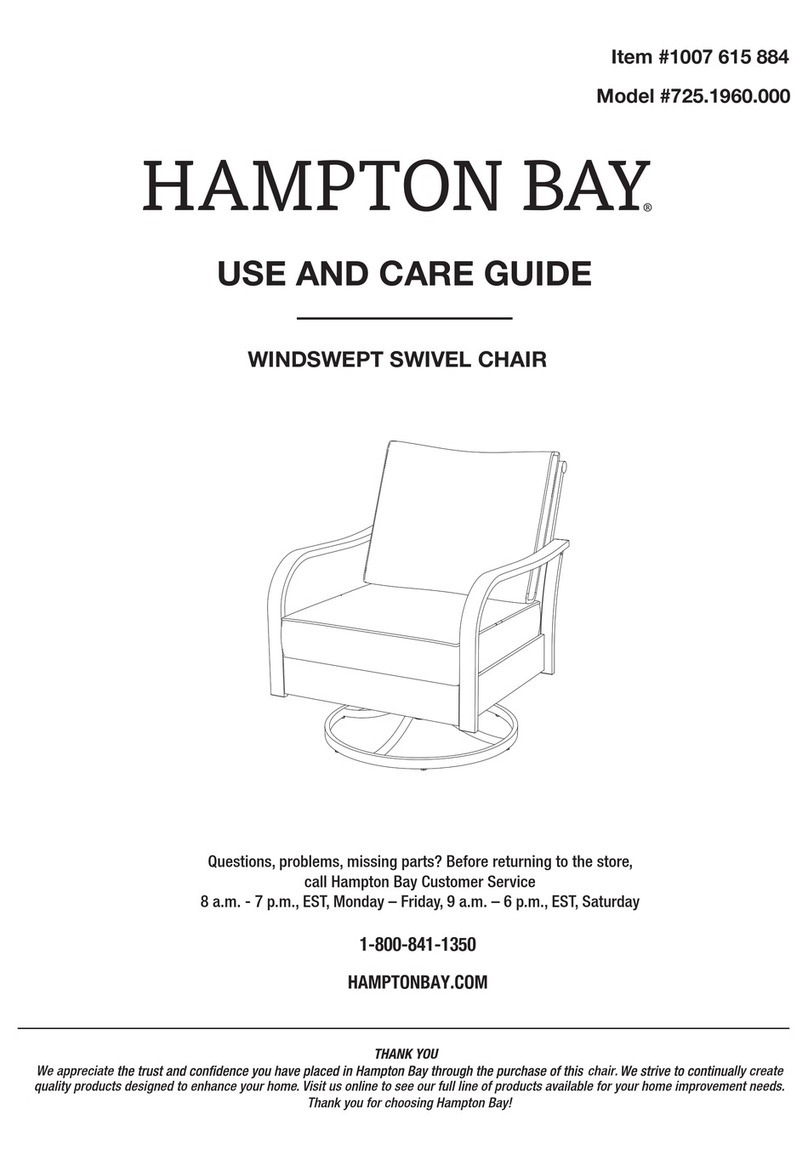 HAMPTON BAY WINDSWEPT 725.1960.000 User manual