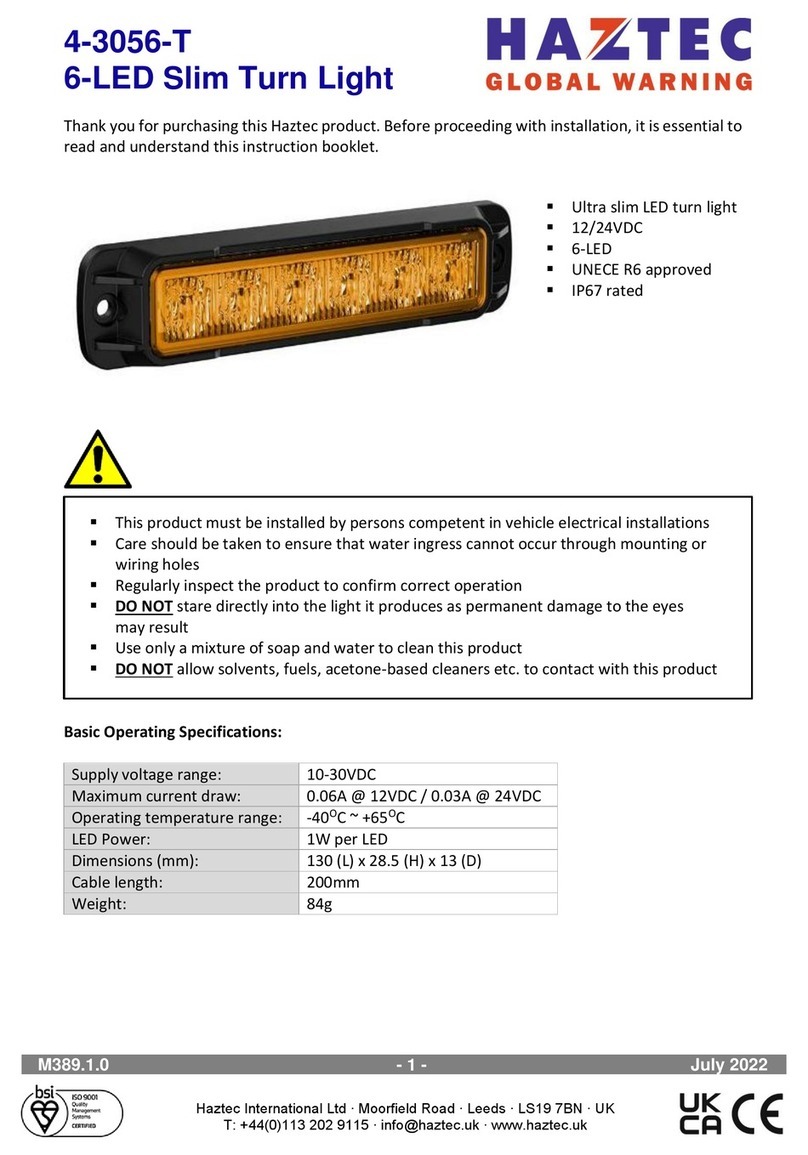 Haztec 4-3056-T User manual Haztec 4-3056-T User manual