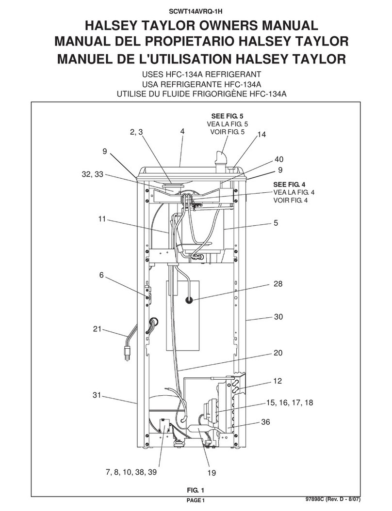 Halsey Taylor SCWT14AVRQ-1H User manual Halsey Taylor SCWT14AVRQ-1H User manual