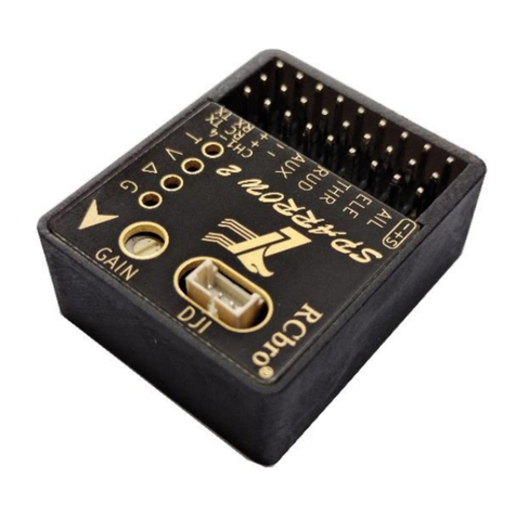 RCbro SPARROW 2 User manual