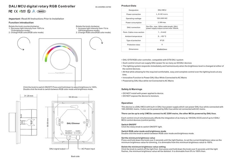 Sunricher SR-2400RB-RGB User manual