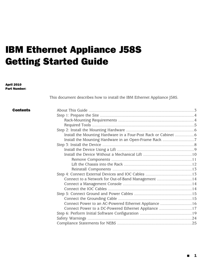 IBM J58S User manual