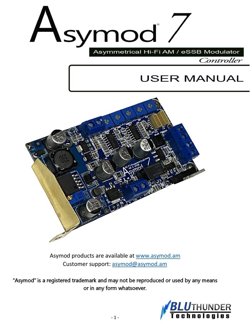 BLUTHUNDER Technologies Asymod 7 user manual