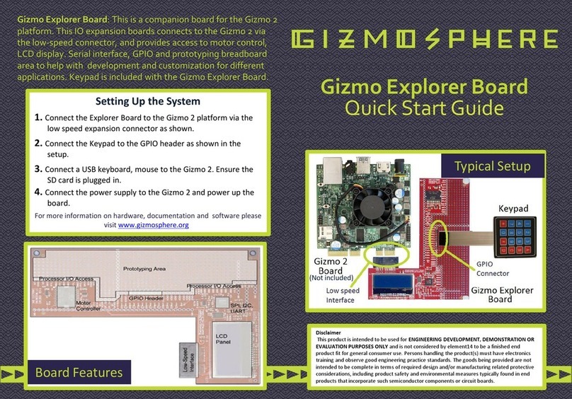 gizmosphere Gizmo quick start guide