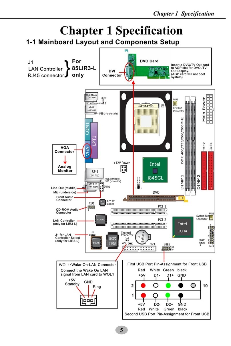 SOLTEK SL-85LIR3 manual