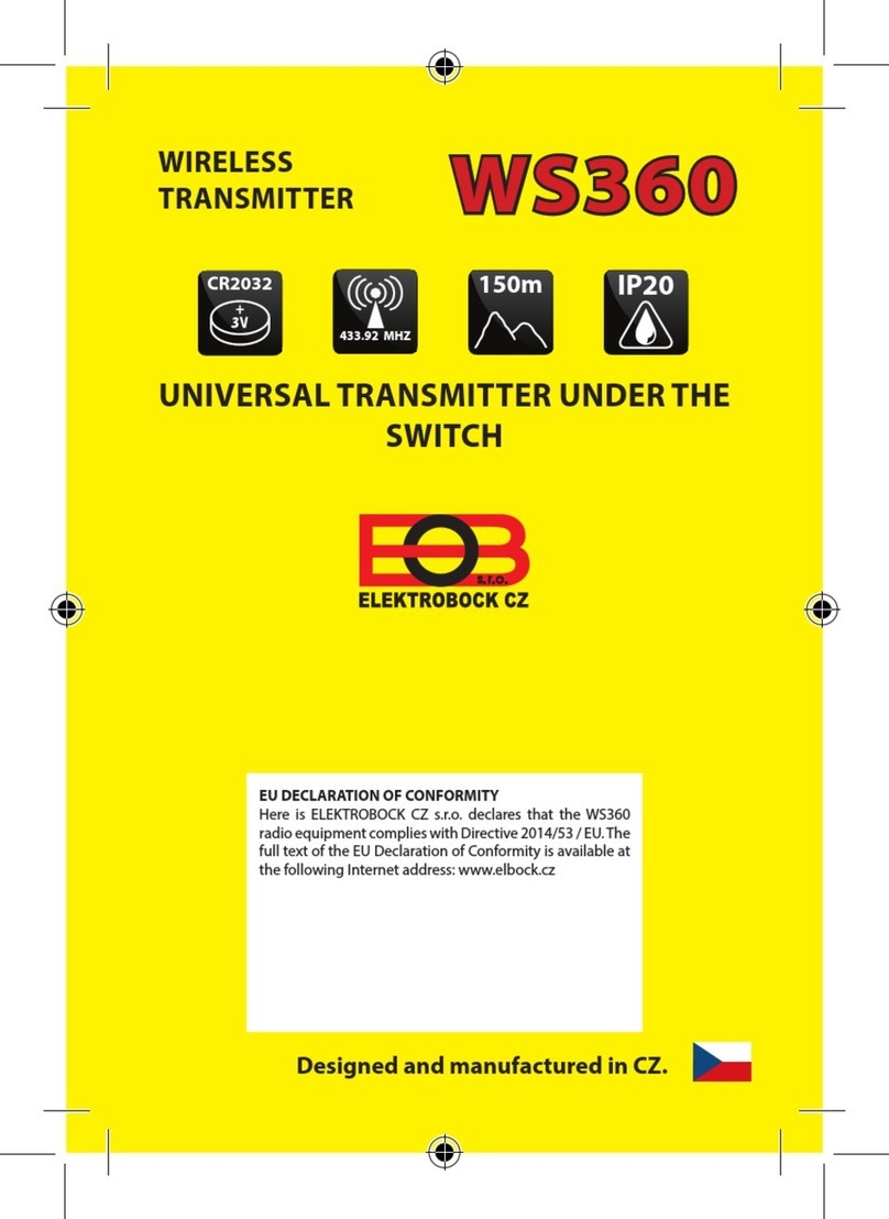 EOB WS360 manual