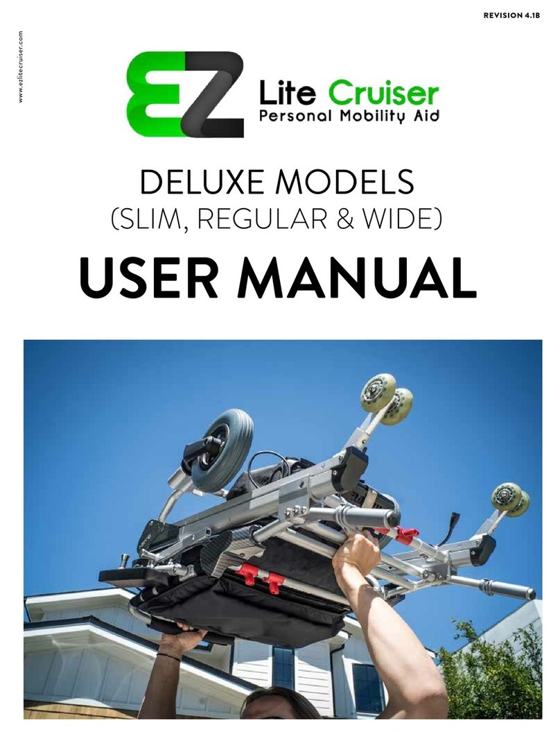 EZ Lite Cruiser DELUXE SLIM User manual