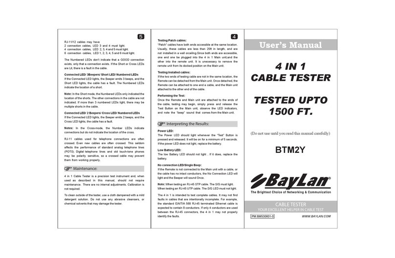 Baylan BTM2Y user manual