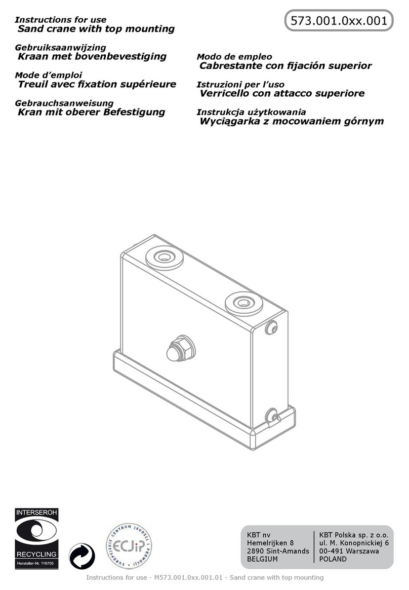 KBT 573.001.0 001 Series Instructions for use