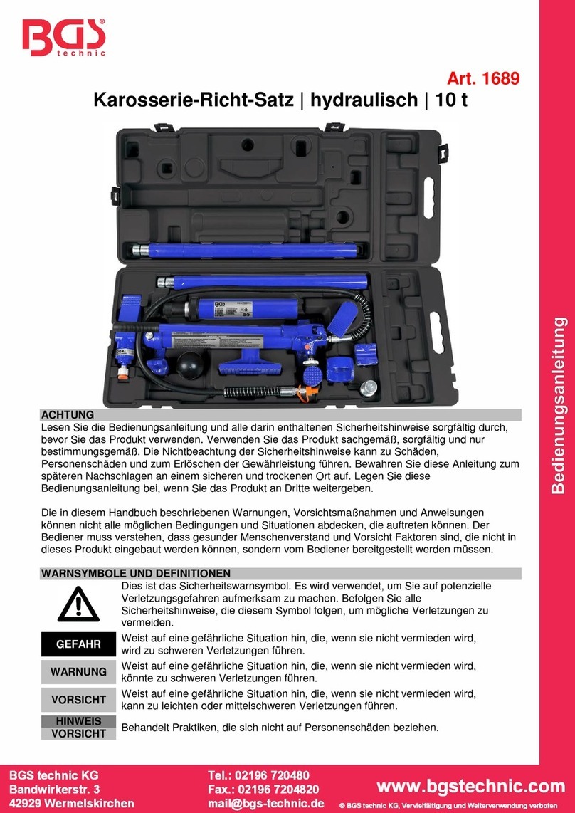 BGS technic 1689 User manual BGS technic 1689 User manual