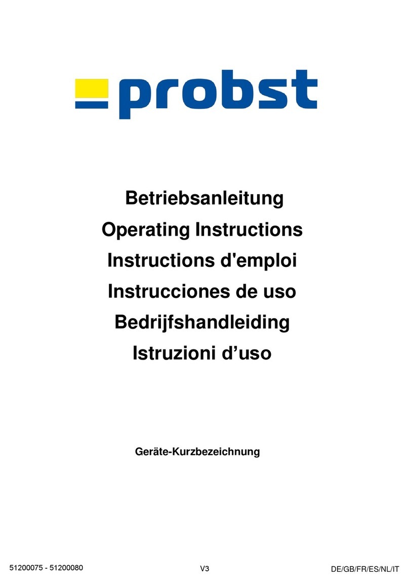 probst STS-33 operating instructions probst STS-33 operating instructions