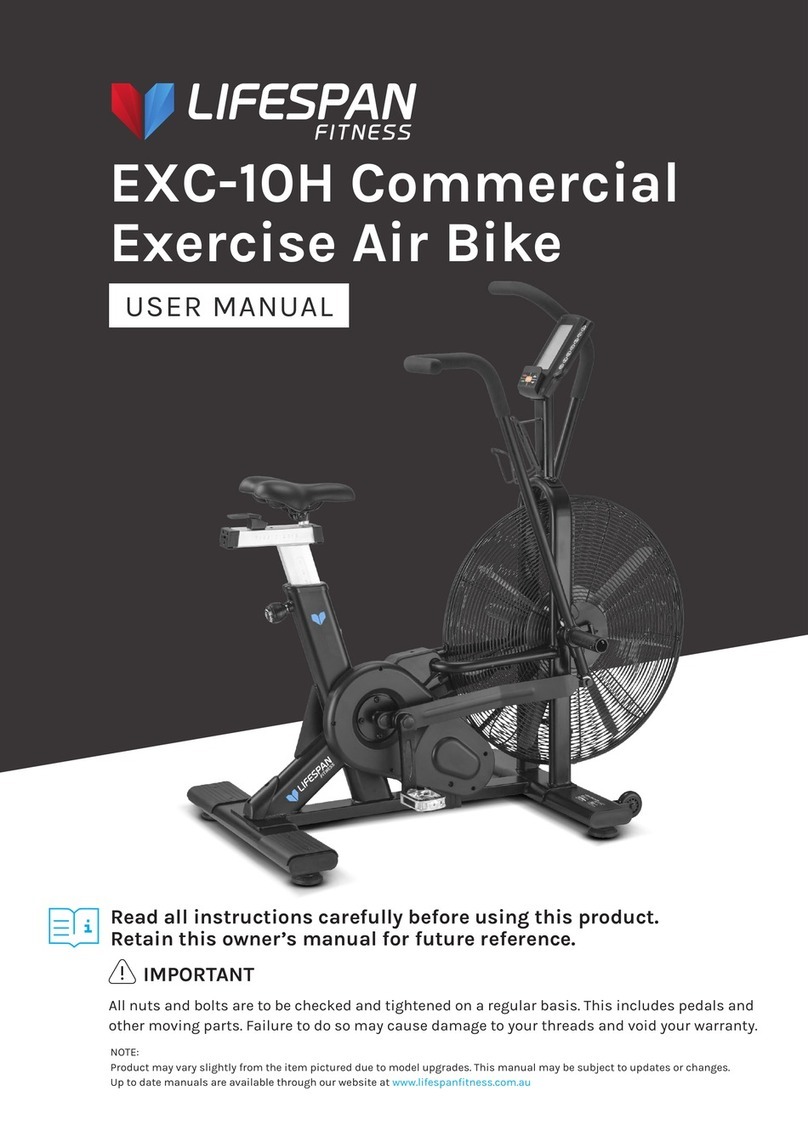 Life Span EXC-10H User manual