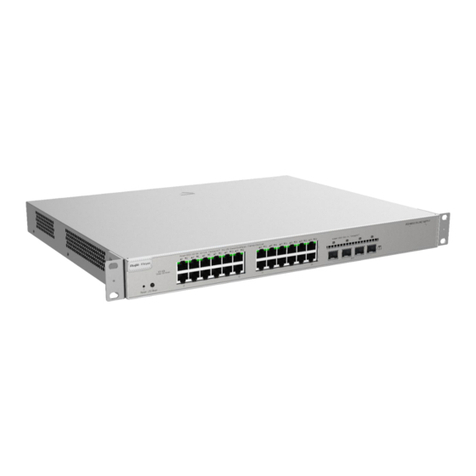 Ruijie Reyee RG-NBS5100-24GT4SFP-P Installation and operating manual