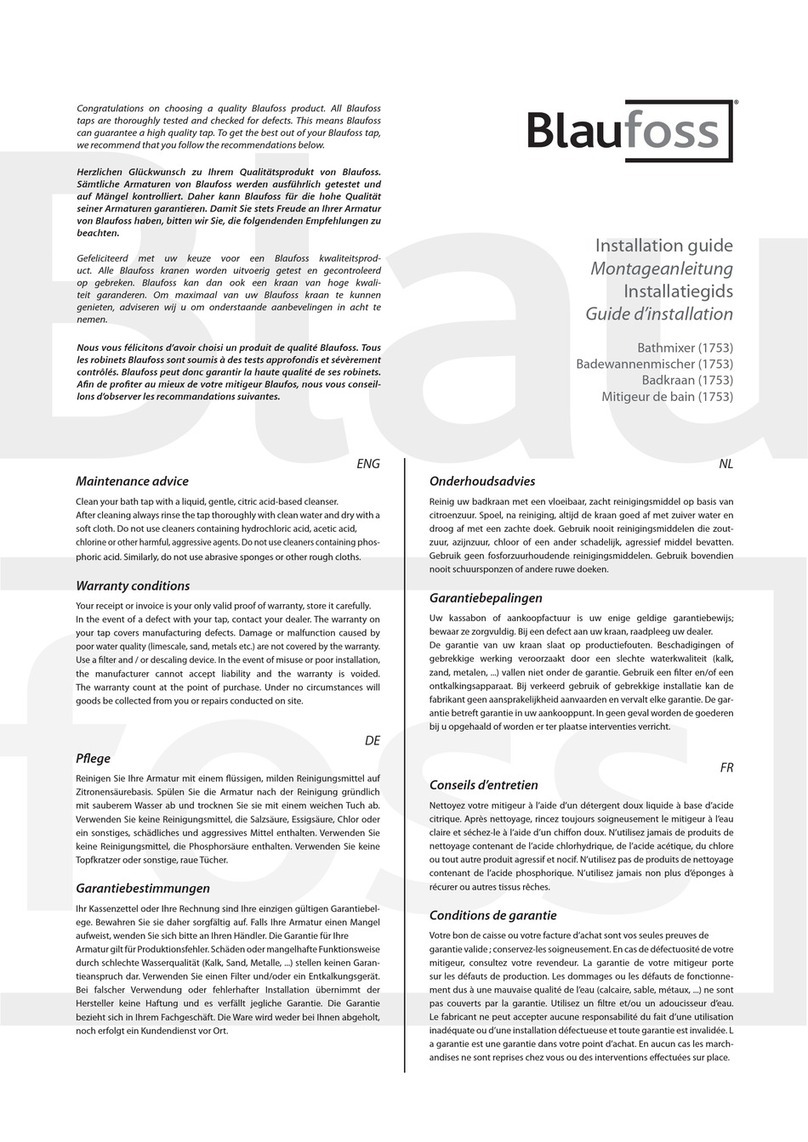 Blaufoss Star 1753 User manual