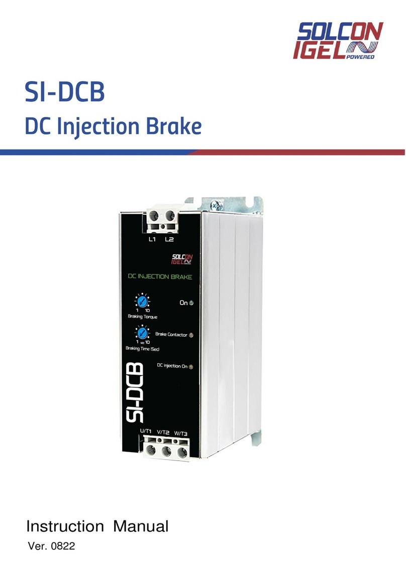 Solcon SI-DCB instruction manual Solcon SI-DCB instruction manual