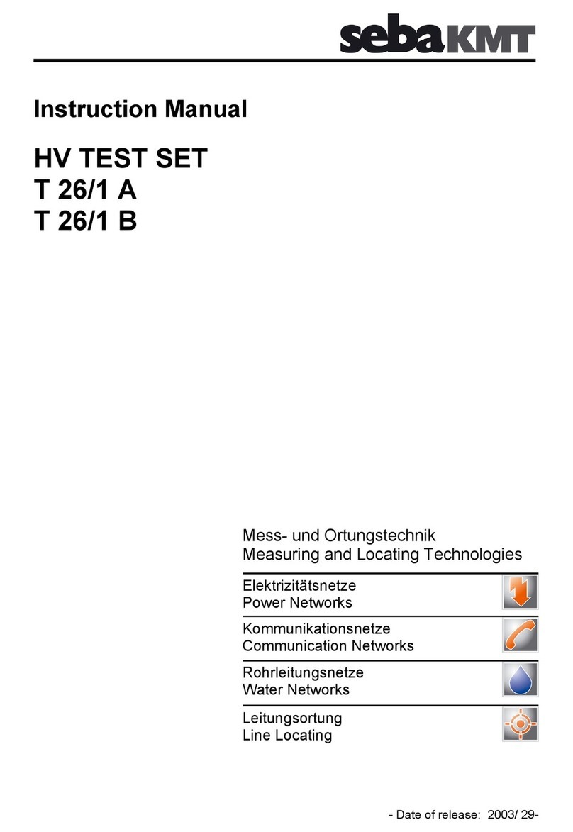 sebaKMT T 26/1 A instruction manual