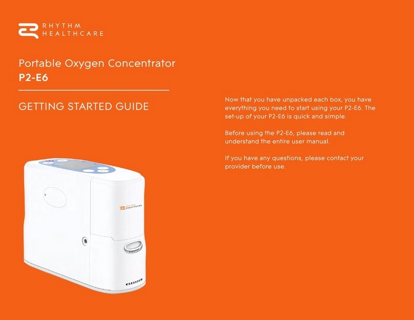 Rhythm Healthcare P2-E6 Getting started guide