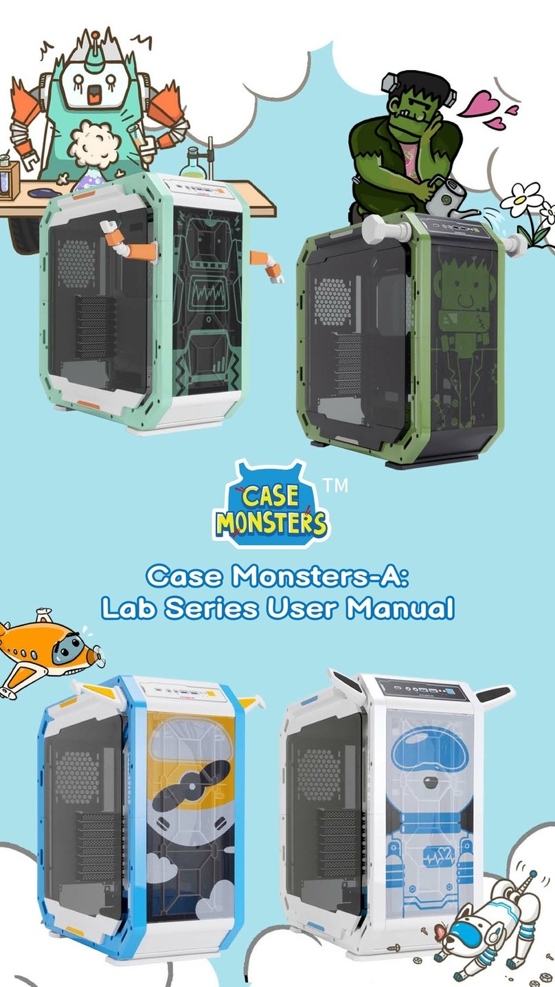 InWin Case Monsters-A Lab Series user manual