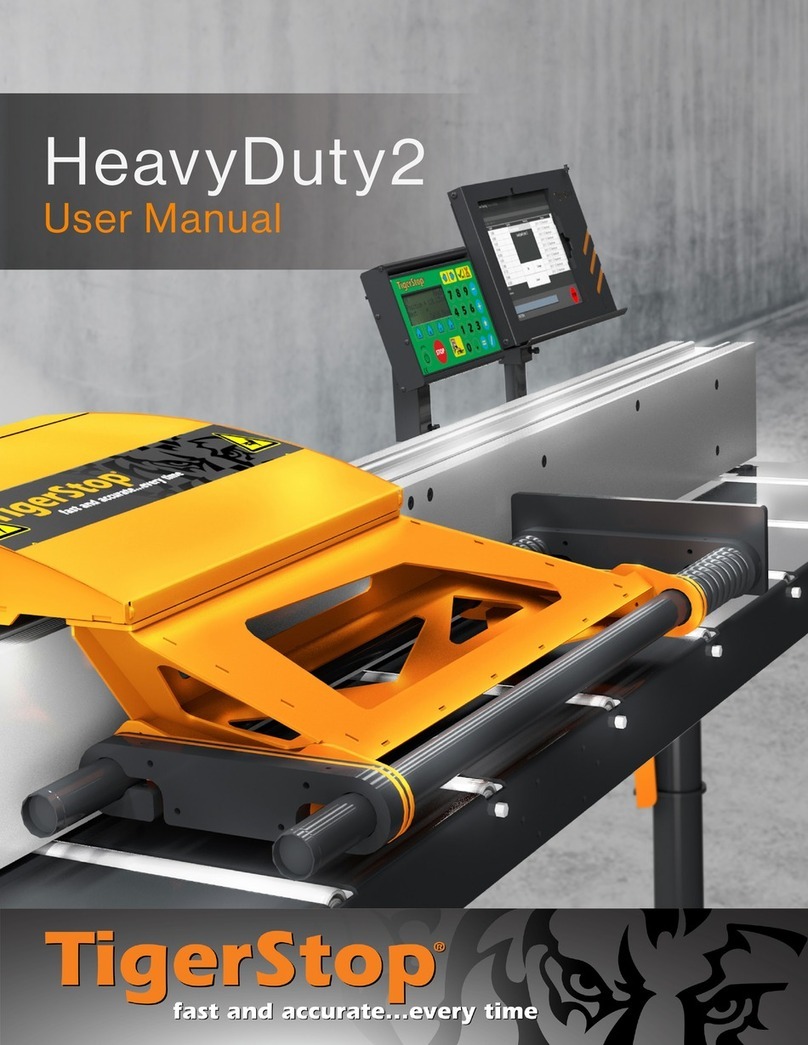TigerStop HeavyDuty2 user manual