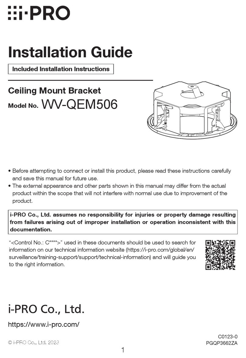 i-PRO WV-QEM506 User manual
