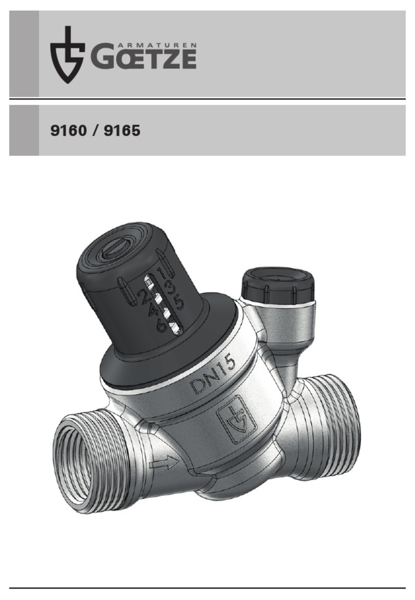 Goetze 9160 Assembly, Maintenance and Operating Instructions