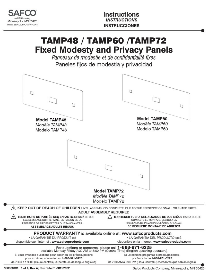 LDI Safco TAMP48 User manual
