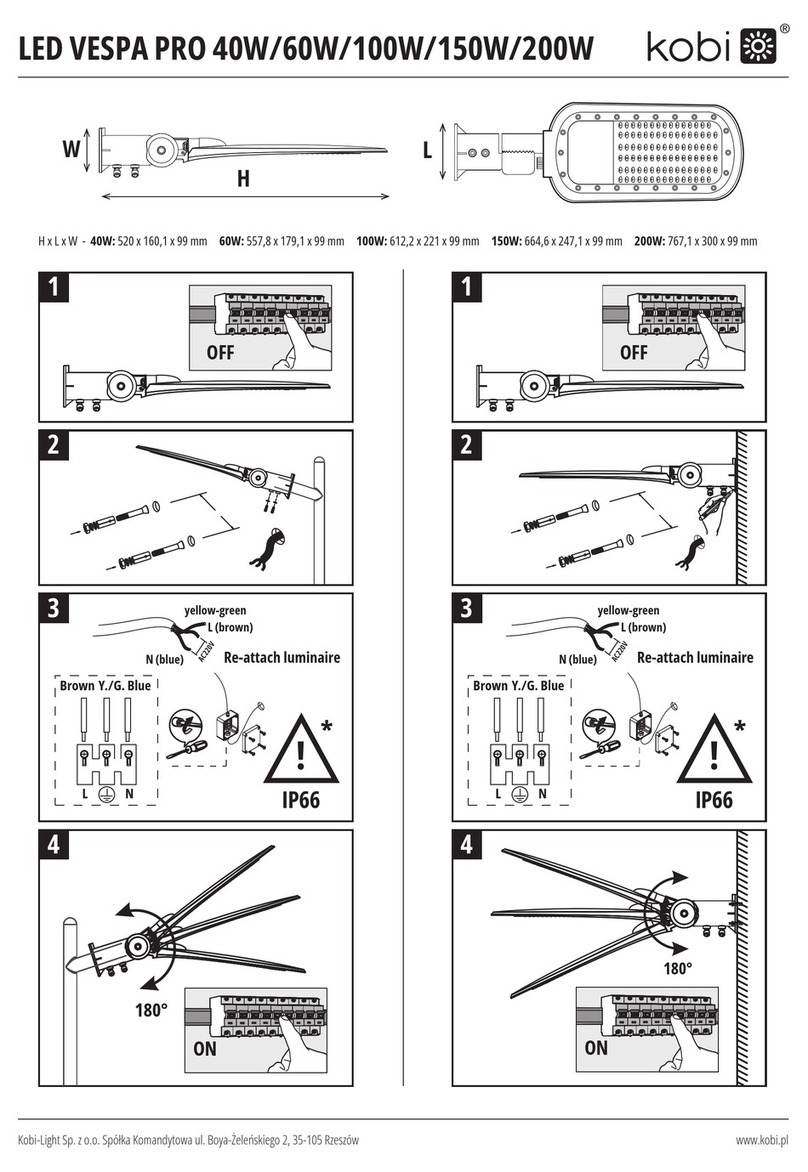 kobi VESPA PRO instructions