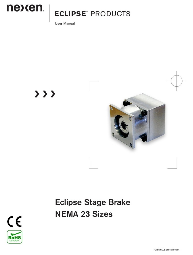 Nexen Eclipse NEMA 23 user manual