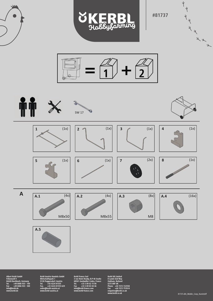 Kerbl 81737 Assembly instructions