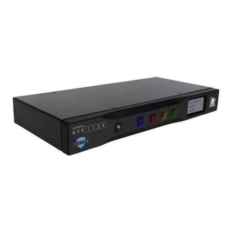 ADDER ADDERView Secure AVS-1124 User manual