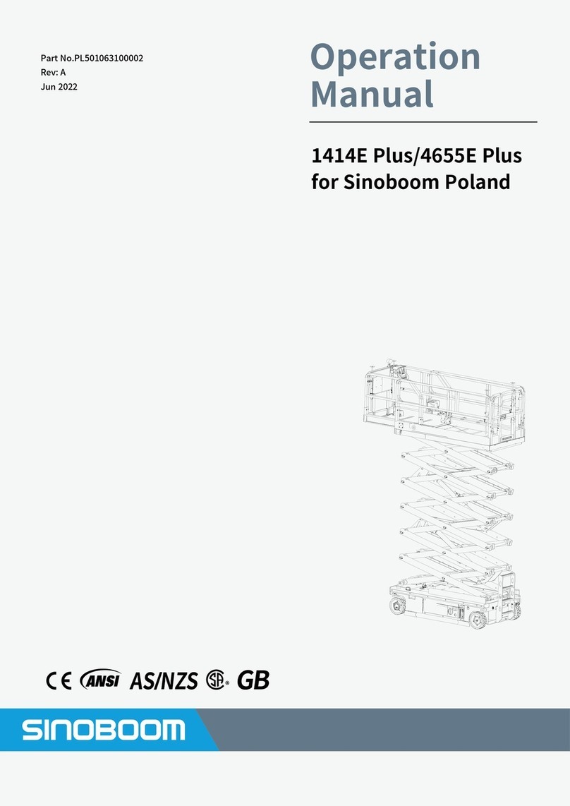 Sinoboom 1414E Plus User manual