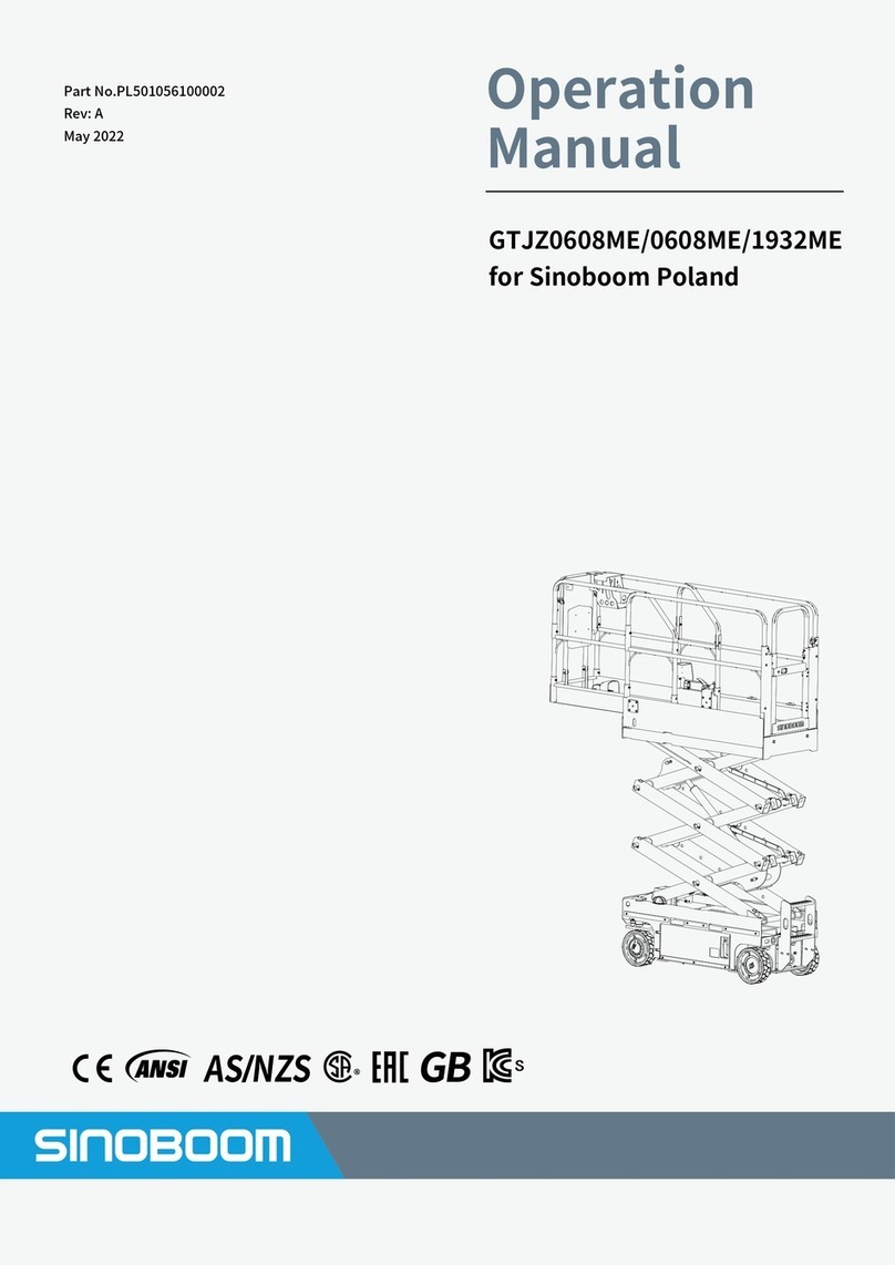 Sinoboom GTJZ0608ME User manual