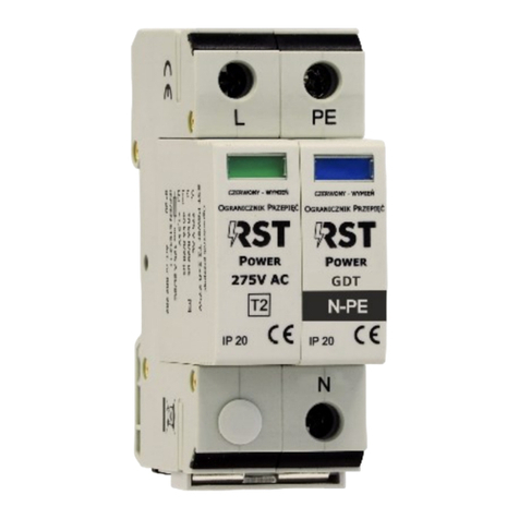 RST Power T2 1+1 275V User manual