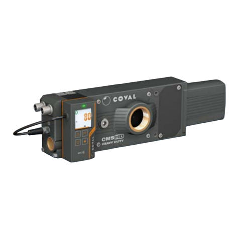 coval CMS HD operating instructions