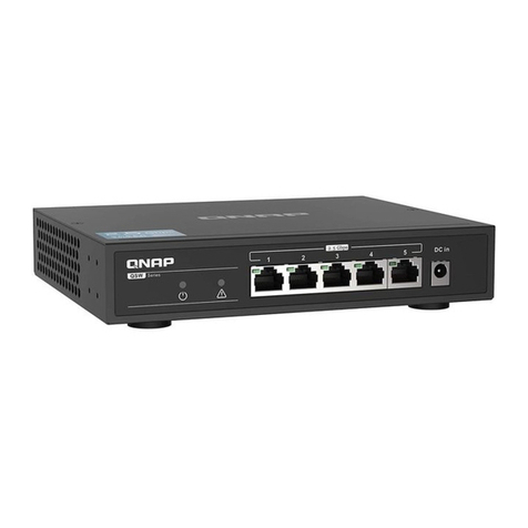 QNAP QSW-1105-5T Quick installation guide