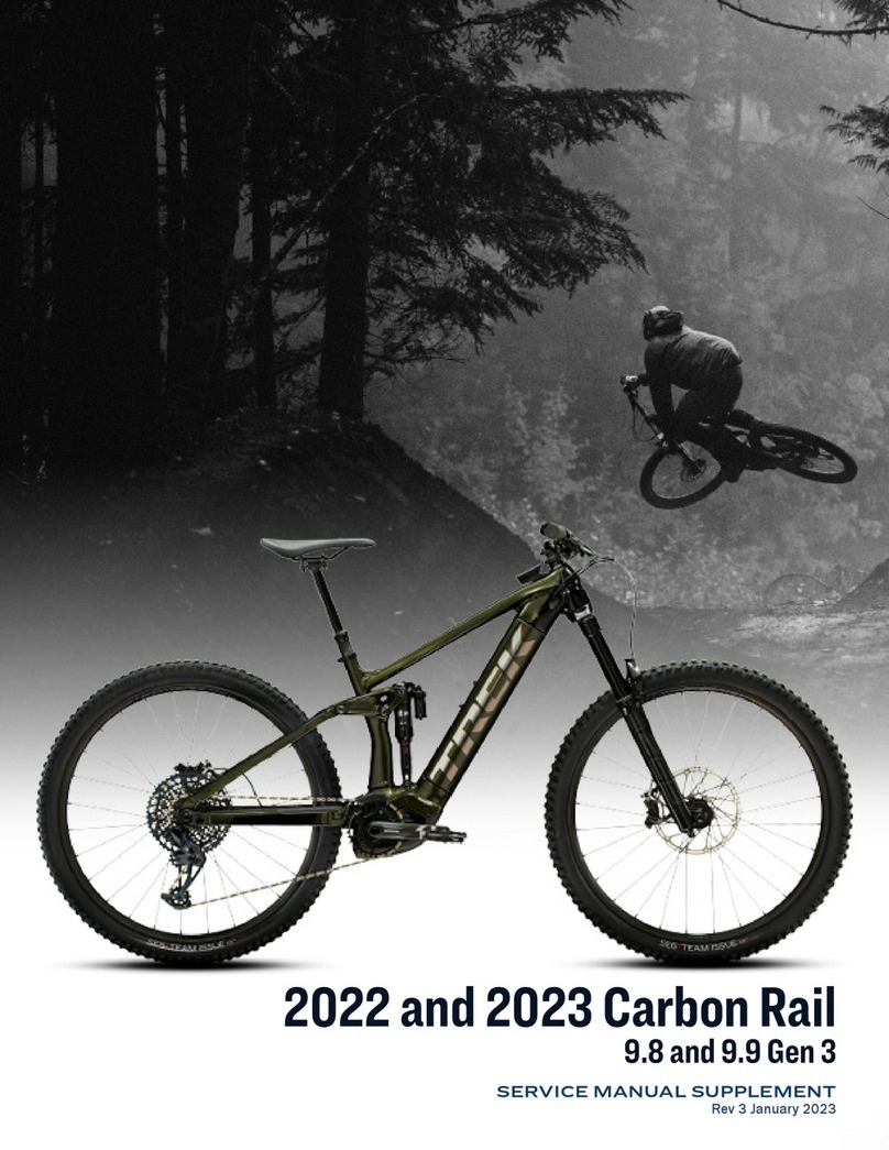 Trek Carbon Rail 9.8 Gen 3 2022 Operating manual