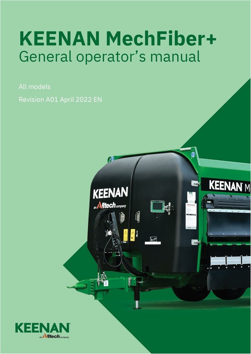 Alltech KEENAN MechFiber Plus Operator's manual