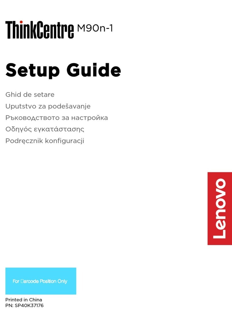 Lenovo ThinkCentre M90n-1 User manual