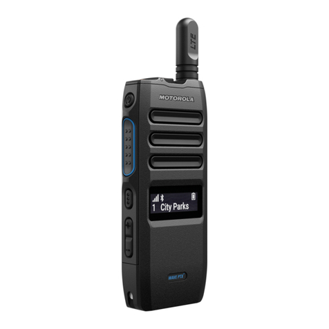 Motorola WAVE PTX TLK 110 User manual